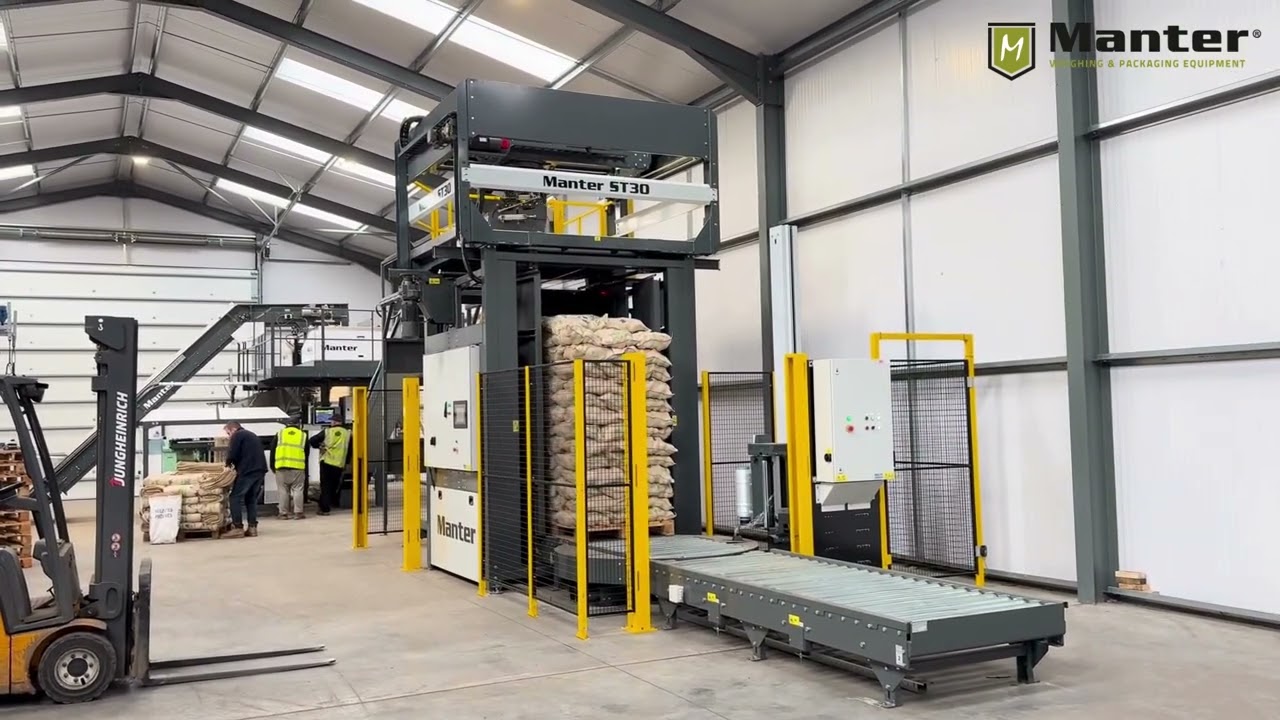 Manter customer showcase - High Trees Packers potato packaging line