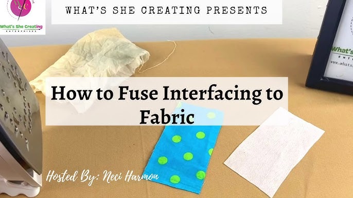 Sewing Hack: How To Apply Fusible Interfacing Without Ruining Your