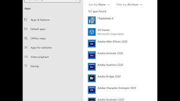 How to see all software installed on your windows 10 PC