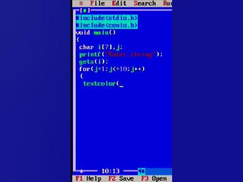 How to display colorful text in C #shorts #beginners #C #trending - YouTube
