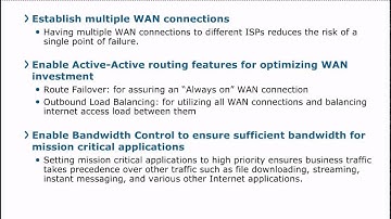 D-Link DSR Key Application I -- Non-Stop WAN Service
