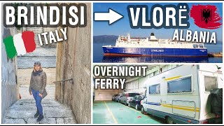 We're leaving ITALY || Brindisi to Vlorë