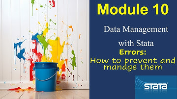 Why do we have errors in #Stata?