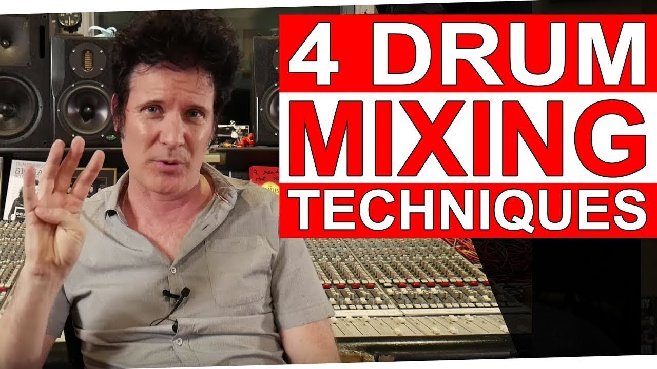 4 Drum Mixing Techniques (Giveaway) - Warren Huart: Produce Like A Pro
