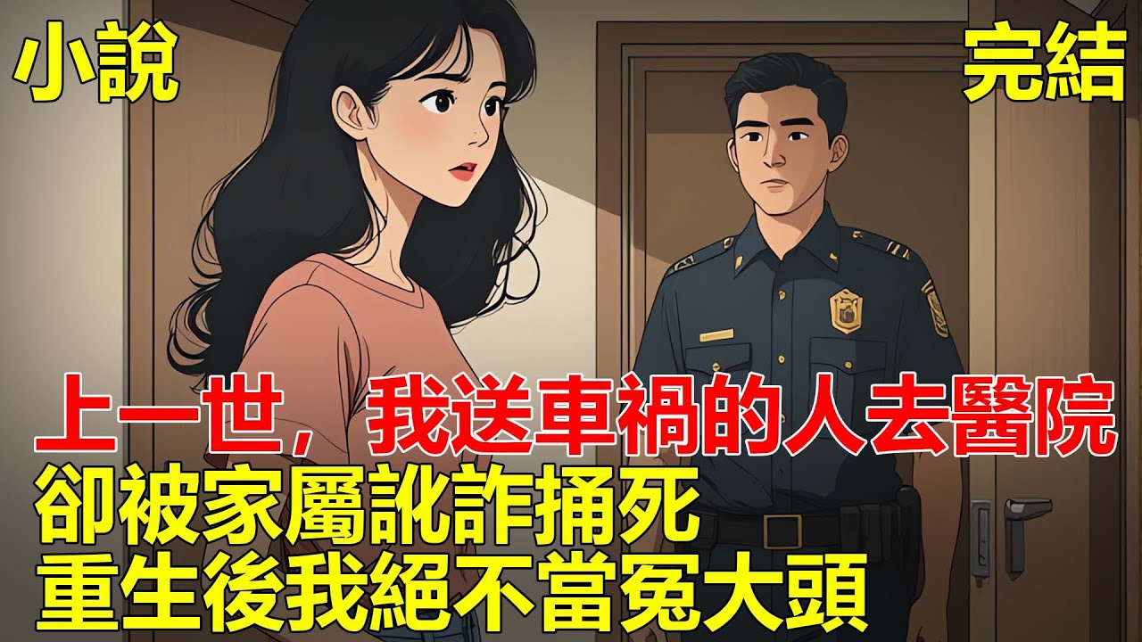 上一世，我送車禍的人去醫院，卻被家屬訛詐，我找員警調查，員警卻說：人不是你撞的，你為什麼要送醫院？最後導致我被家屬捅死，重生後，我絕不當冤大頭！#一口气看完 #小说 #推文