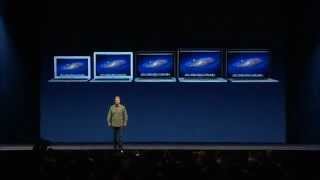 Apple WWDC 2012 Keynote - MacBook Air and MacBook Pro Retina Display (Part 2/2)