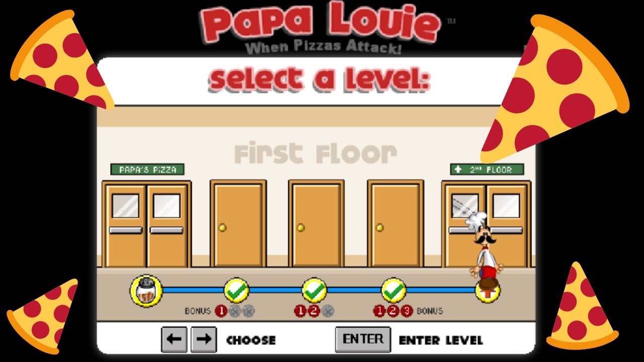 PAPA LOUIE: WHEN PIZZAS ATTACK Gameplay Walkthrough FULL GAME (4K 60FPS) No  Commentary 