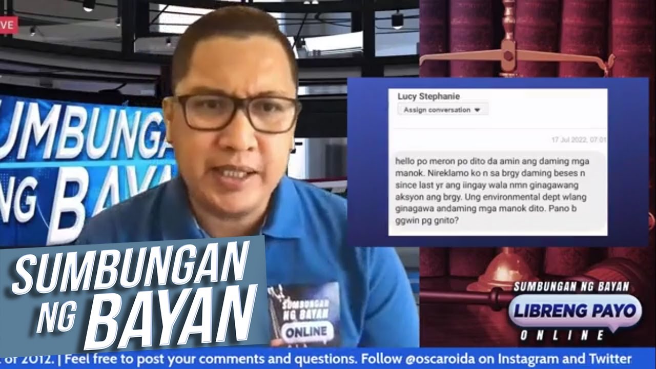 Ingay ng manok ng kapitbahay, inirereklamo! | Sumbungan ng Bayan