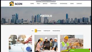 Construction Company Website Showcase Projects Get Leads