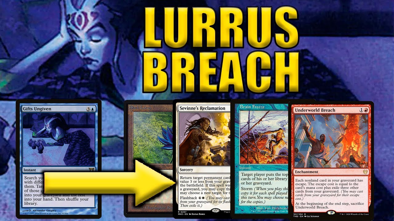 My Vintage Eternal Weekend deck: Lurrus Breach!