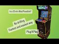 *Updated* Even Easier! No Drilling Arcade1up Mod!  Fastest and Cleanest Method!