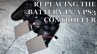PS3 Controller Battery Replacement | Retro Gaming How To Wealth