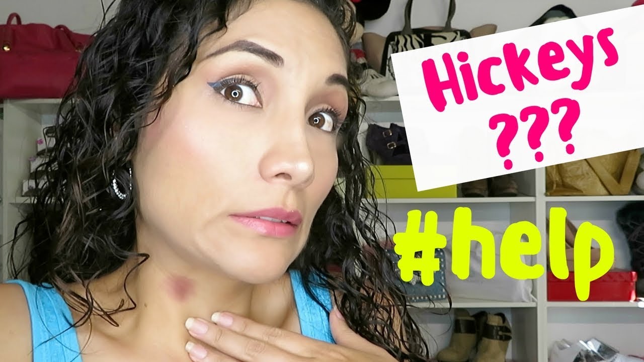 HOW TO HIDE A HICKEY How to get rid of a hickey (2018) | Kali Sanchez Vlogs - YouTube