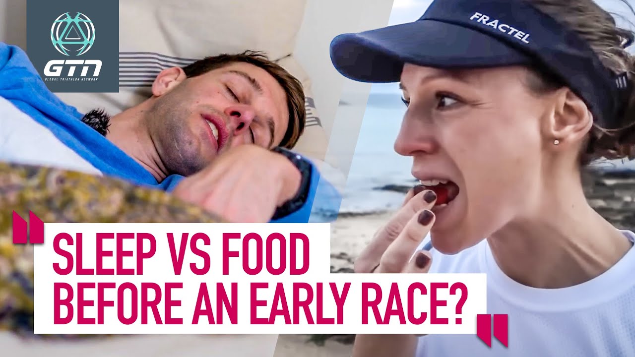 Is Sleep Or Food More Important For An Early Race? | GTN Coach’s Corner