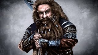 Gloin - The Hobbit - Speed Painting By