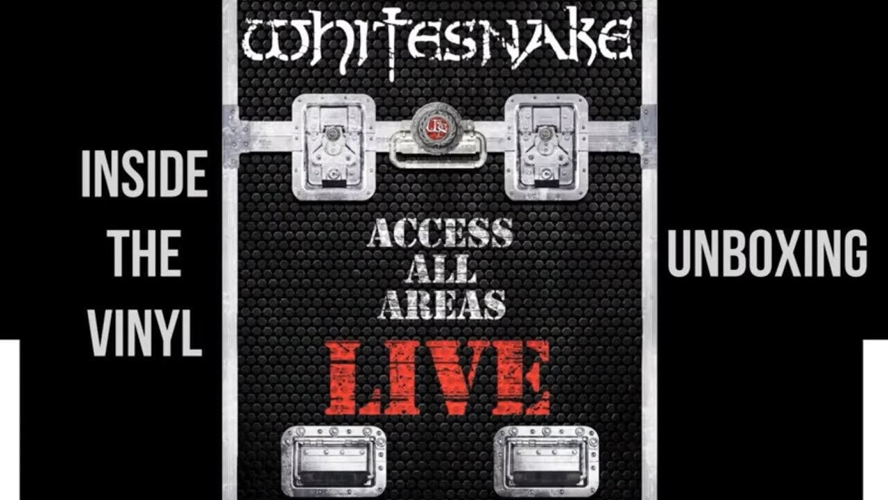 INSIDE THE VINYL - UNBOXING: WHITESNAKE - ALL ACCESS LIVE (VINYL AND CD BOX SET)