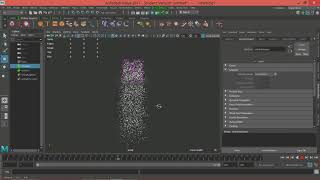 Creating rain using particles in Maya 2017