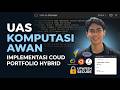 Presentasi Implementasi Cloud Portfolio Hybrid Architecture (GCP, Apache2, PHP) | UAS Komputasi Awan