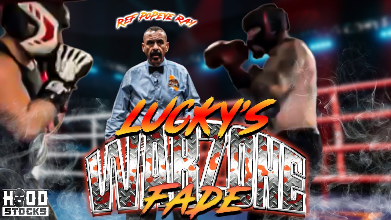 Lucky Catches a FADE-- WARZONE Boxing- Ref. Popeye Ray #boxing