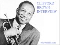 Capture de la vidéo Clifford Brown, Interview.