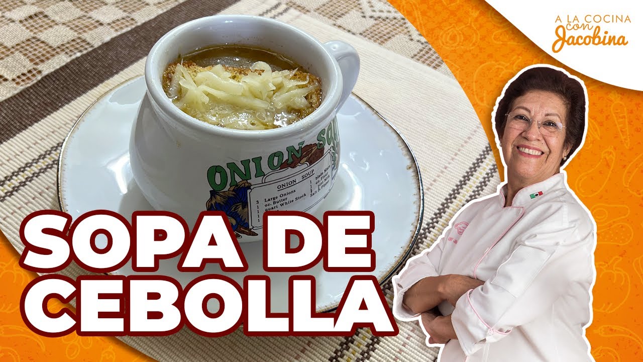 CÓMO HACER SOPA DE CEBOLLA | SOPA DE CEBOLLA FRANCESA