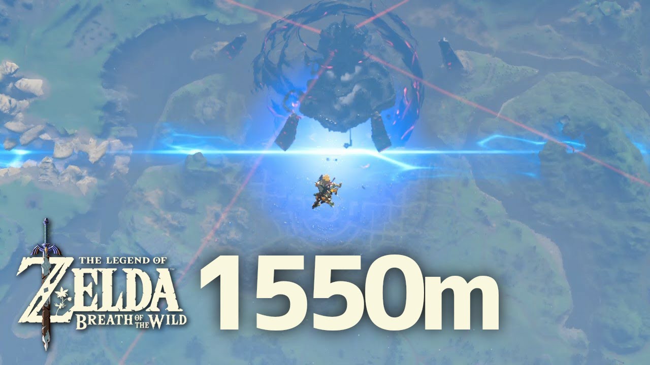 【BotW】高度1550mからの狙撃(Height 1550m trick shot montage)【ゼルダの伝説ブレスオブザワイルド