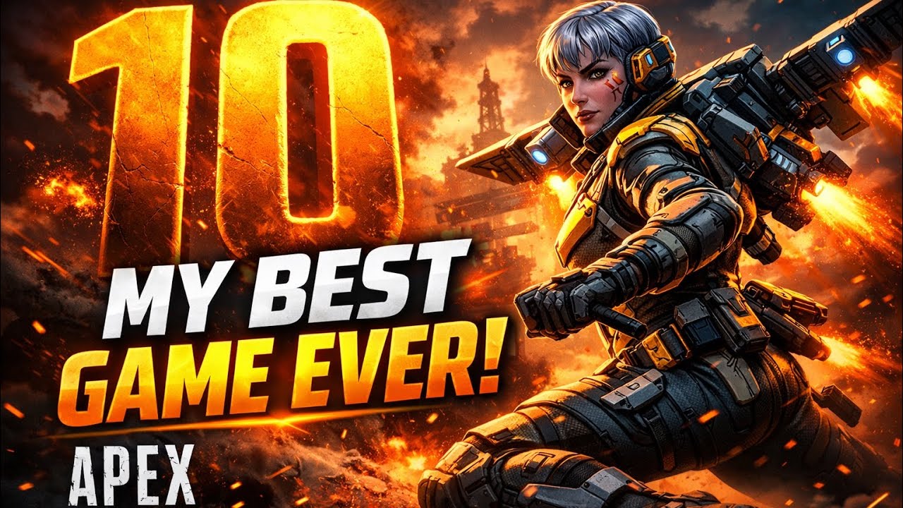 My Best Game of Apex Ever!!! - Apex Legends Ranked - YouTube