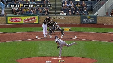 SD@PIT: Polanco singles to score Harrison
