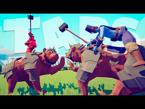 НИКТО НЕ ЖДАЛ НАЕЗДНИКОВ НА МЕДВЕДЯХ! ► TABS |69| Totally Accurate Battle Simulator ТАБС