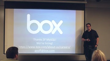 Monitoring MySQL with OpenTSDB by Geoffrey Anderson