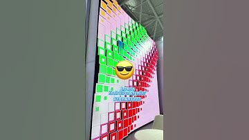 Gaming, Art, & More: The Kinetic Screen That Does It ALL!  #2025tech #3dwall #kineticscreen