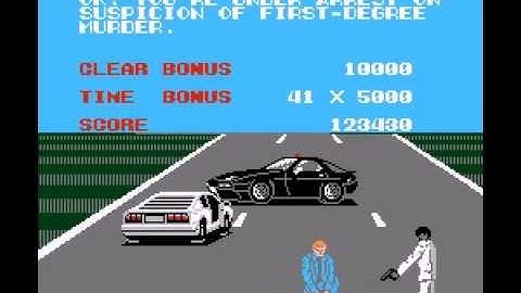 Chase H.Q.  English Translation Released for NES!!!