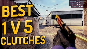 CS:GO - Best 1v5 Clutches ft. Shroud, NiKo, ScreaM & Hiko