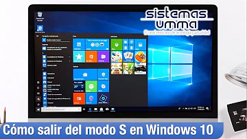 Como desativar o modo S no Windows?