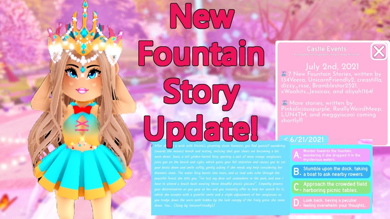 Royale high fountain answers july 2022