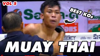 5 Minutes of the TOP MUAY THAI KO’s VOL 5 | YOKKAO Jitmuangnon Stadium