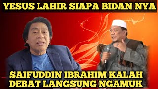 PANAS!!! SAIFUDDIN IBRAHIM KALAH DEBAT DI TAMPOL UST YAHYA WALONI