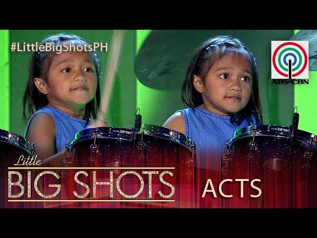 Little Big Shots Philippines: Rhian | 8-year-old Viral Drummer Girl class=