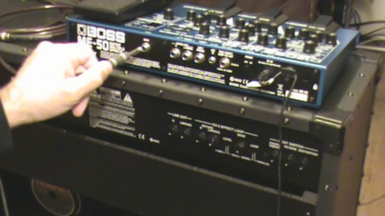 Options for Connecting Guitar Processors - YouTube peavey guitar wiring diagram 