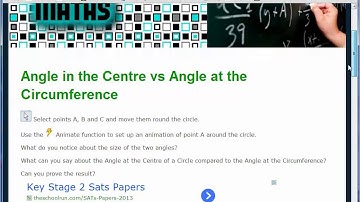 Maths ROTW 17 - Discovering Circle Theorems
