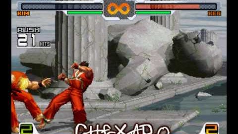 Combo Kim 100% (Svc Chaos: SNK vs CAPCOM)