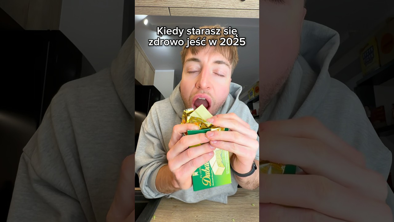 Kiedy starasz się jeść zdrowo 