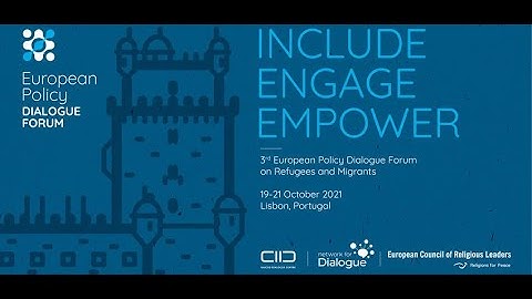 2021 European Policy Dialogue Forum Opening Plenary Day 2