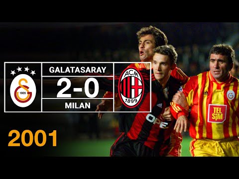 Nostalji Maçlar | Galatasaray 2 - 0 Milan ( 07.03.2001 )