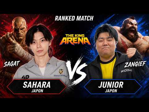 🔥 SF6 ▰ SAHARA (Sagat) vs JUNIOR (Zangief) ▰ Street Fighter 6 🔥