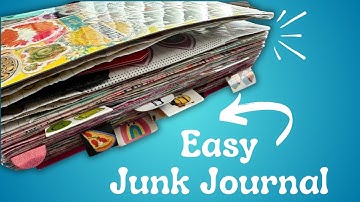 How I JUNK JOURNAL using a Composition Notebook💥