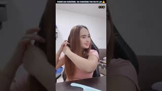 Amel Cantik Manies Long Hair Style