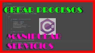 Como ejecutar procesos en C# y leer lo que devuelve (Manipular servicios de Windows)