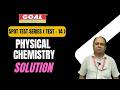 SPOT TEST -14 (PHYSICAL CHEM SOLUTION)