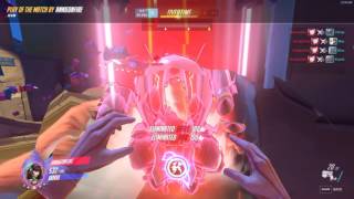 [Overwatch] D.Va perfect self-destruct placement